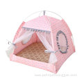 Pet Dog Cat Tent Removable Washable Cushion Pillow